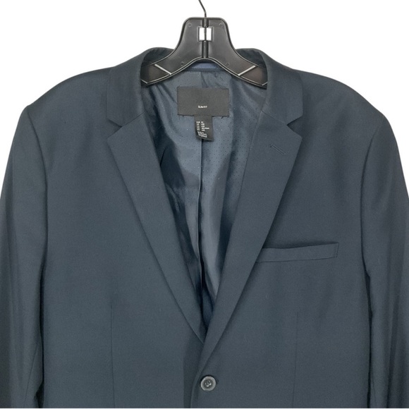 H&M / Navy Slim Fit Blazer / Size 42R - Picture 3 of 13